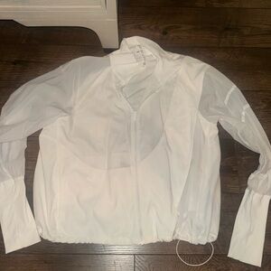 White Zip-Up Jacket lululemon